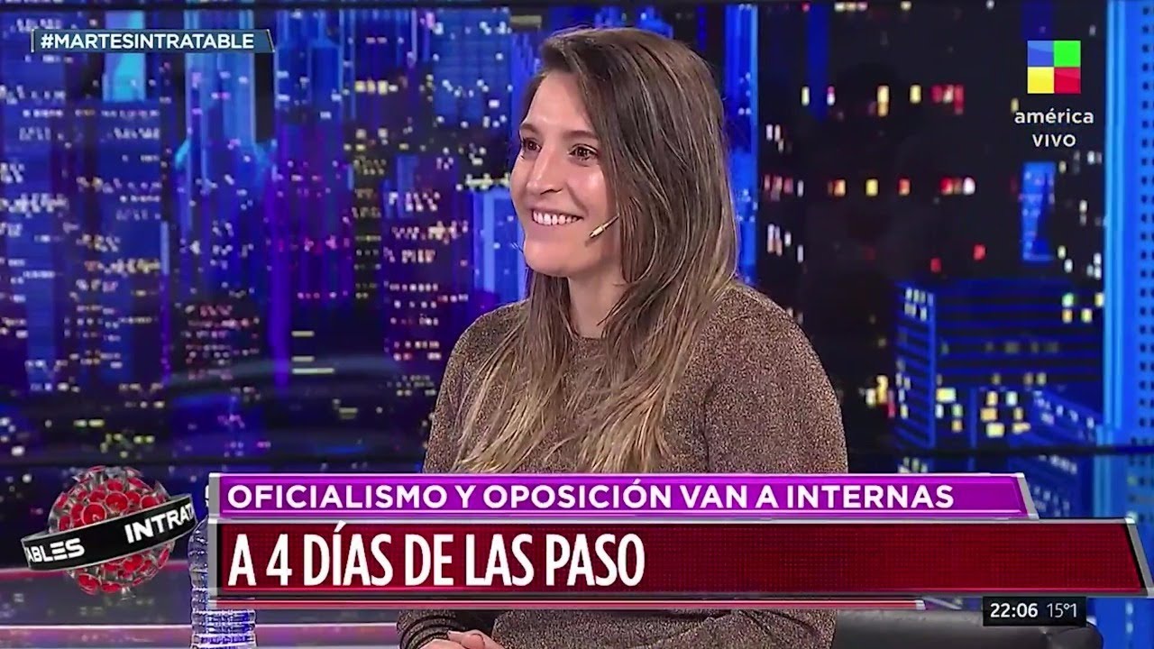 Video: Manuela Castañeira se cruzó con un periodista en vivo por usar un iPhone