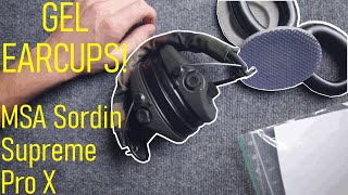 MSA Sordin Supreme Pro X | HOW TO CHANGE EARCUPS