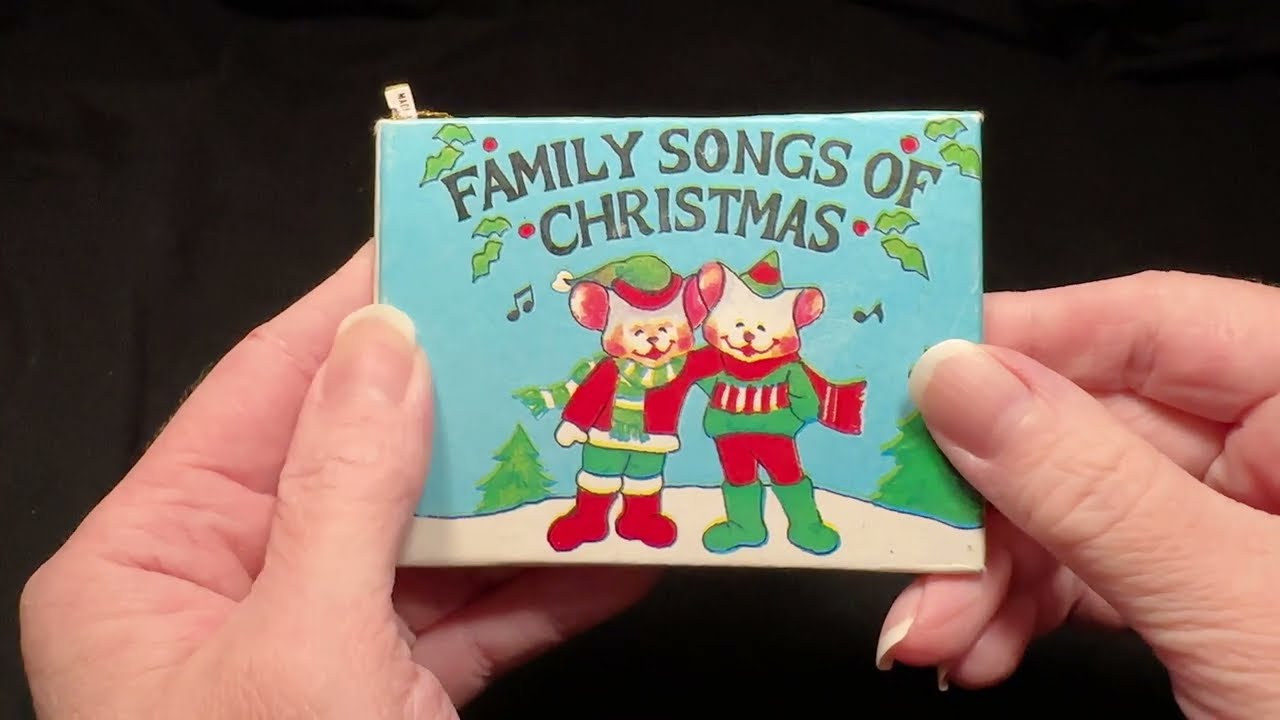 10 Vintage Book Christmas Ornaments Flip Through