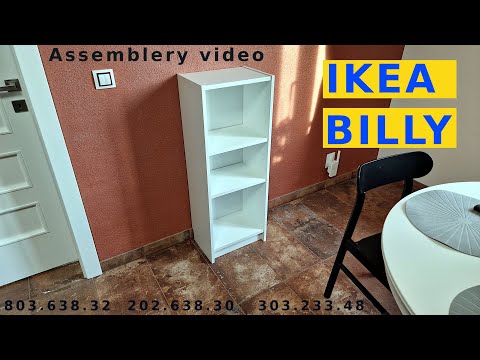 IKEA BILLY 803.638.32 cupboard / storage cabinet / low bookcase 40x28x106 cm