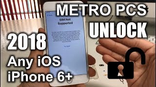 How To Unlock iPhone 6 Plus From Metro PCS to Any Carrier