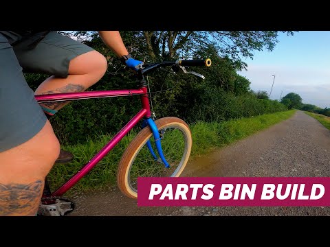 Building A Cheap Bike From The Parts Bin - Retro Saracen MTB