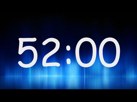 52 Minutes Timer / Countdown from 52min