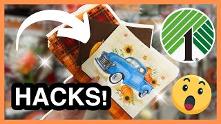 🤯 YOU WON'T BELIEVE WHAT I MADE USING $1 NAPKINS | DOLLAR TREE HACKS AND CRAFTS FOR FALL 2024
