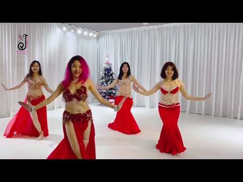 2021 • Merry Christmas Bellydance | Christmas song Bellydance | Santa Claus is coming to town