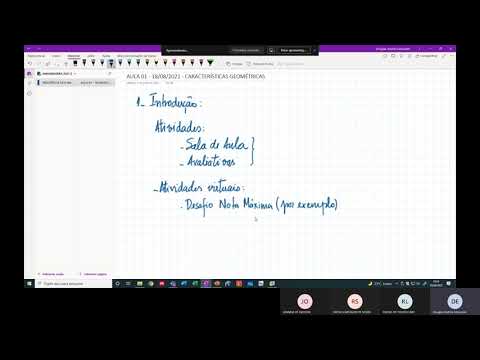 2021 08 18   Reunião em  Resistência dos Materiais Avançado