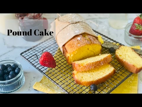 PERFECT POUND/ BUTTER CAKE RECIPE | EASY POUND CAKE | BEST RECIPE