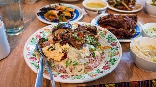 Bangkok to Bhutan - AMAZING First Bhutanese Food Meal in Thimphu! (Day 1) - YouTube