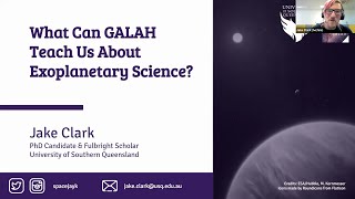 Jake Clark • What Can GALAH Teach Us About Exoplanetary Science?