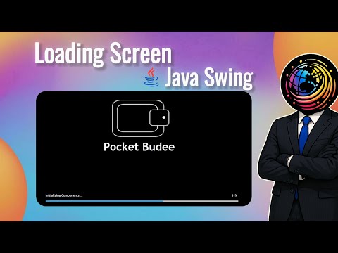 Java Swing Create Loading Splash Screen