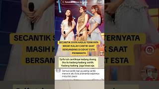 Download lagu Syifah Shadju kalah cantik dari artis no 1 di Indonesia mp3
