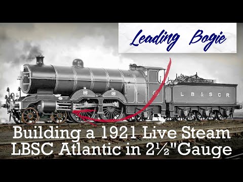 Building a Live Steam LBSC Atlantic in 2½" Gauge - 1.2 - Front Bogie Outline