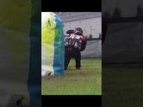 He got WRECKED! Play Paintball.