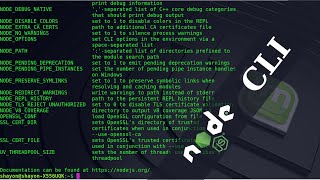 Node.js Command Line Interface | Commander.js - The complete solution for node.js CLI