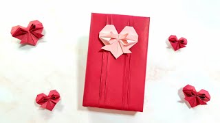 Gift Wrapping | Valentine gift ideas | Valentine gift wrapping & Origami heart | Gift Wrapping Land