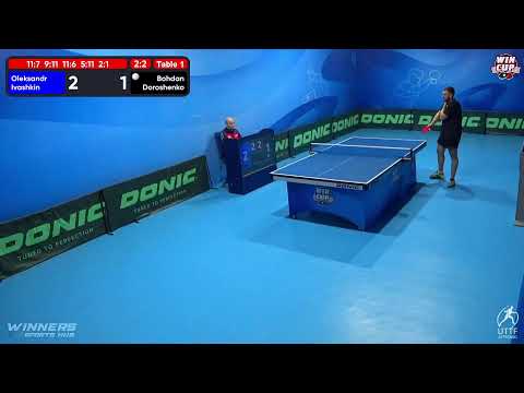 18:30 Oleksandr Ivashkin 3 - 2 Bohdan Doroshenko West 3 WIN CUP 25.11.2022 | TABLE TENNIS WINCUP