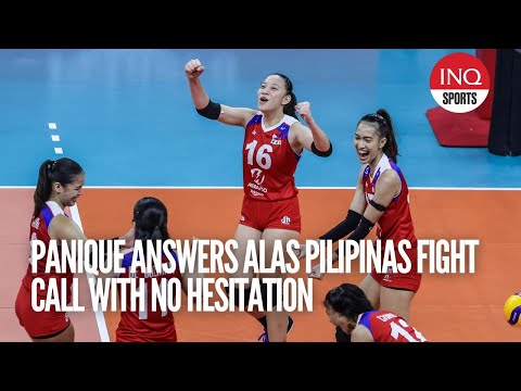 Panique answers Alas Pilipinas fight call with no hesitation