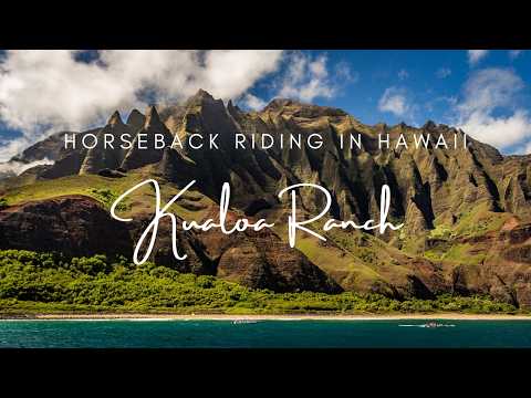 🦖 Horseback Riding Through Jurassic Valley! Kualoa Ranch Adventure in Hawaii 🌿