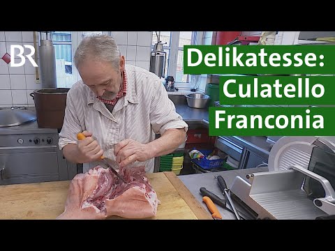 Delikatesse aus dem fränkischen Steigerwald: Luftgetrockneter Schweine-Schinken | Unser Land | BR