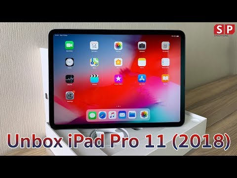 แกะกล่อง iPad Pro 11 นิ้ว รุ่นใหม่ ไร้ปุ่มโฮม พร้อมพอร์ต USB-C