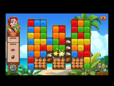 Lost Island Blast Adventure Level 746 NO BOOSTERS - A S GAMING