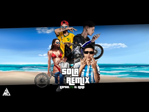 Kapsul, El Noba - Sola Remix (Official Visualizer)
