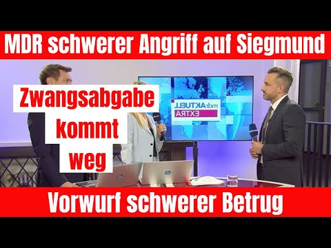 Ulrich Siegmund of the AfD, serious attack live on MDR!