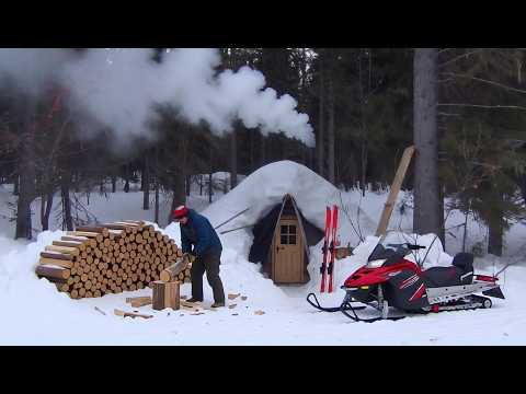 Охота и Рыбалка в Тайге 2026 Изба Ловля ХАРИУСА Ловля ТАЙМЕНЯ Снегоход Ski-Doo WT 900 ACE 2 апреля
