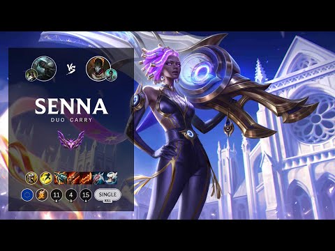 Senna ADC vs Jhin - EUW Master Patch 12.8