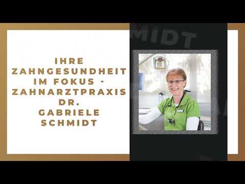 Zahnärztin Dr. Gabriele Schmidt YouTube-Vdeominiatur 4