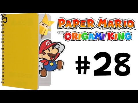Storming Bowser's Castle [Paper Mario: The Origami King #28]