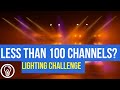 Can You Make A Lighting Rig With ONLY 100 Channels LIGHTING CHALLENGE