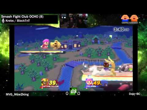 SFC8 | Loser's SemiFinals | COG MVG Mew2King (Falcon, Rosalina) vs Dojo~BC (Villager, Rosalina)