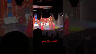 Carnival Holiday show🎄❤️🎄 #carnivalcruiseline #choosefun  #shorts #music #carnivalvista #explore