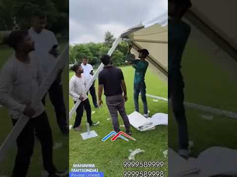 Pagoda Tents In Aluminum