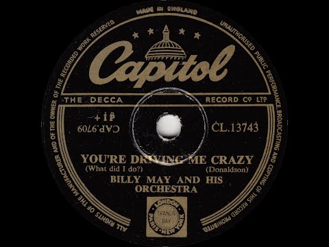 Billy May - You're Driving Me Crazy (What Did I Do?)