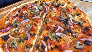 Vegan Pizza from Scratch – healthy recipe channel
