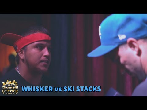 WHISKER vs SKI STACKS (Exhibition Battle) | The Champaign Cypher Series 🎤 MCGA
