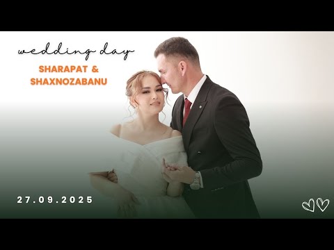 27 09 2025 Sharapat &  Shaxnozabanu - Jaslar toyi