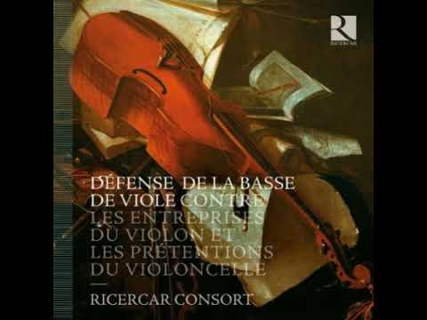 Sainte-Colombe, Marais, Et. Al. - DEFENSE DE LA BASSE DE VIOLE -[RICERCAR CONSORT] [CD1]