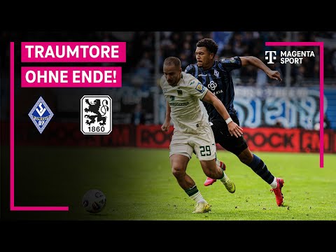 SV Waldhof Mannheim – TSV 1860 München, Highlights mit Live-Kommentar | 3. Liga | MAGENTA SPORT