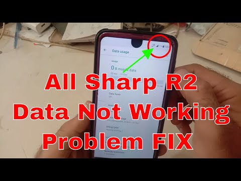 All Sharp Aquos R2 Mobile Data Not working Solution| Sharp Aquos R2 APN Setting