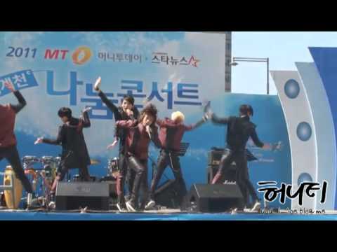 [FANCAM] 26.03.11 TEEN TOP - Supa Luv (L.Joe focus) @ Money Today Sharing Concert
