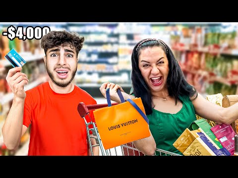 Buying EVERYTHING My Mom Touches For 24 Hours! (She Went Too Far)