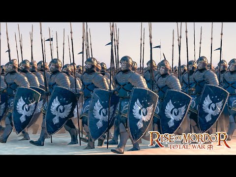 Rise Of Mordor - Knights Of Dol Amroth Attack Blackroot Vale - Lord Of The Rings - Cinematic Battle