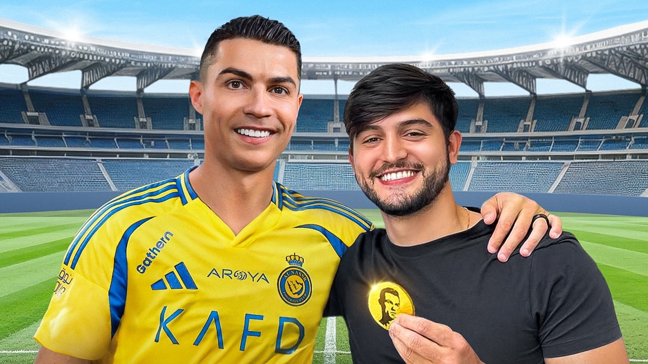 I Surprised Cristiano Ronaldo With a Custom Gift