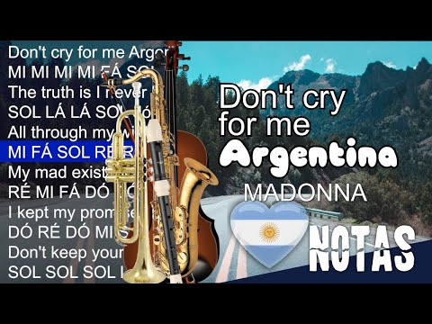 Don't Cry For Me, Argentina - Madonna