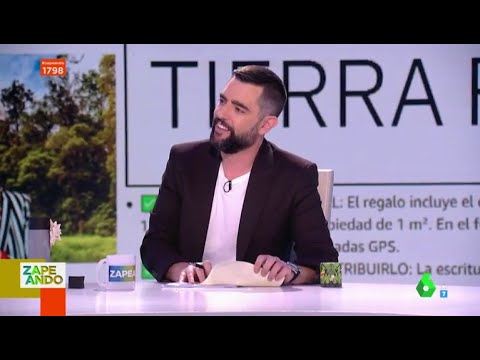 Valeria Ros regala en directo un terreno en Costa Rica a Dani Mateo ante la sorpresa de Pedroche