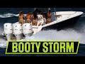 BOOTY STORMS JUPITER INLET DURING BOCA BASH  | ROUGH INLET |  Boats at Jupiter Inlet
