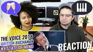 Britton Buchanan – New York State of Mind | The Voice 2018 Knockout | REACTION